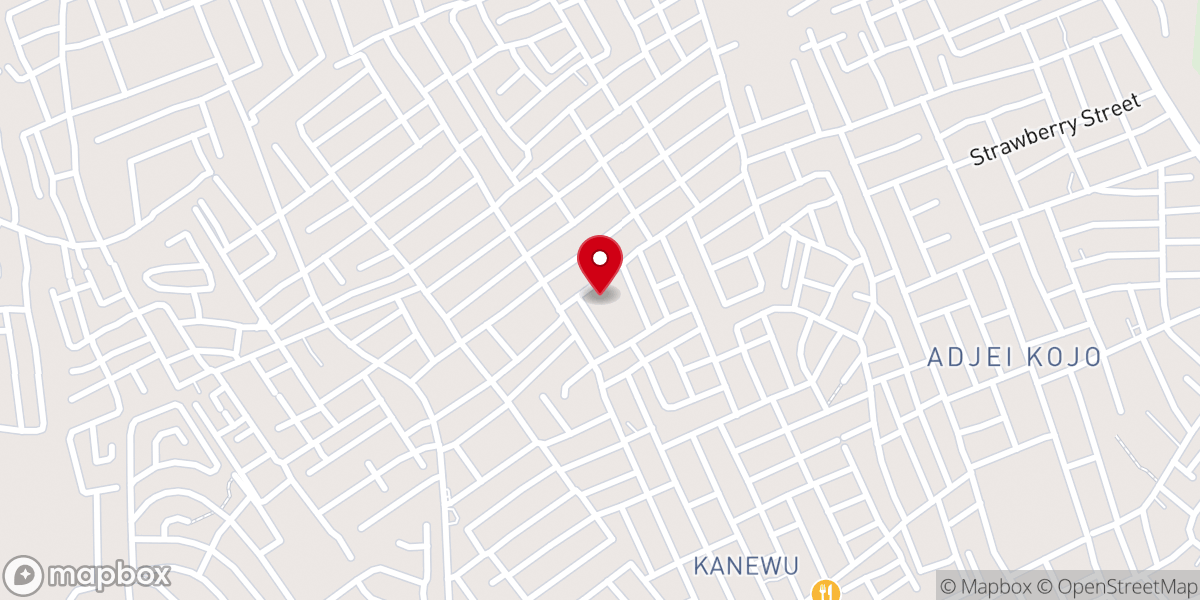 Map showing location of Methodist Church Ghana - Suncity Society