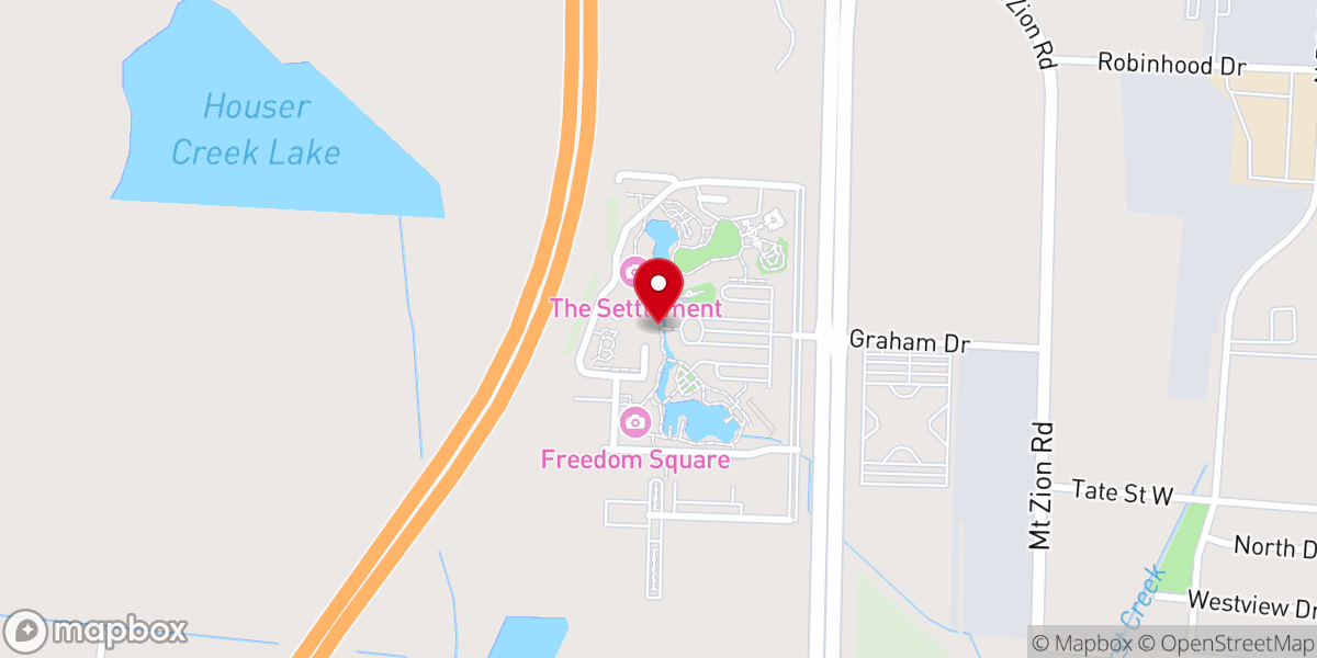 Map showing location of Discovery Park of America