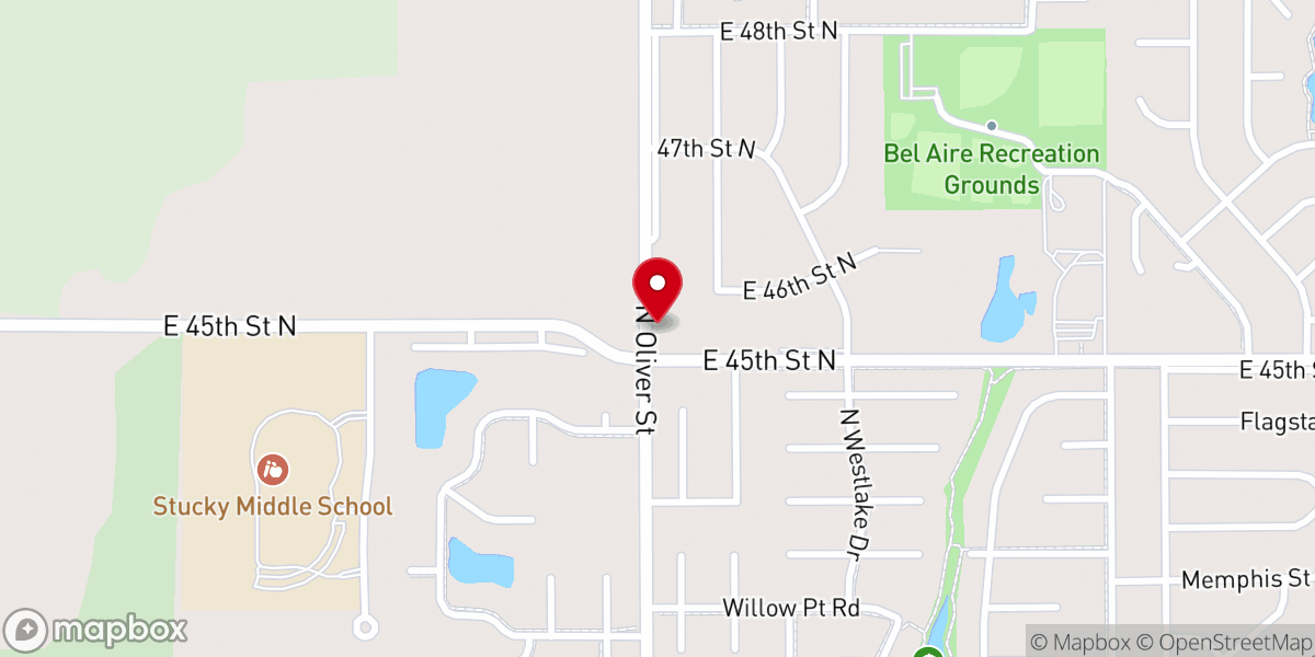 Map showing location of David Brooks Ministries Inc