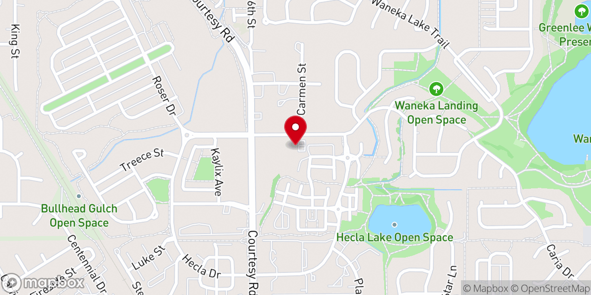 Map showing location of Twin Peaks Seventh-day Adventist Church