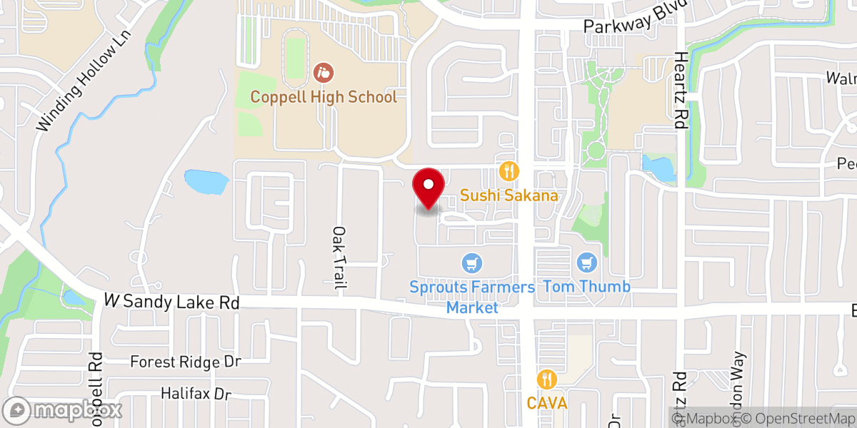 Map showing location of LifeChurch Central