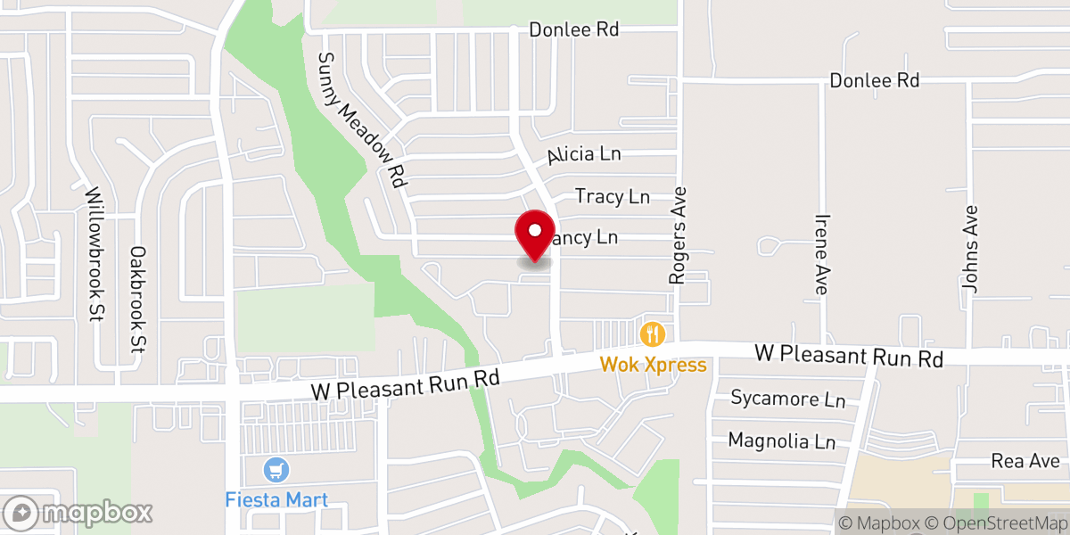 Map showing location of Love of God Family Church