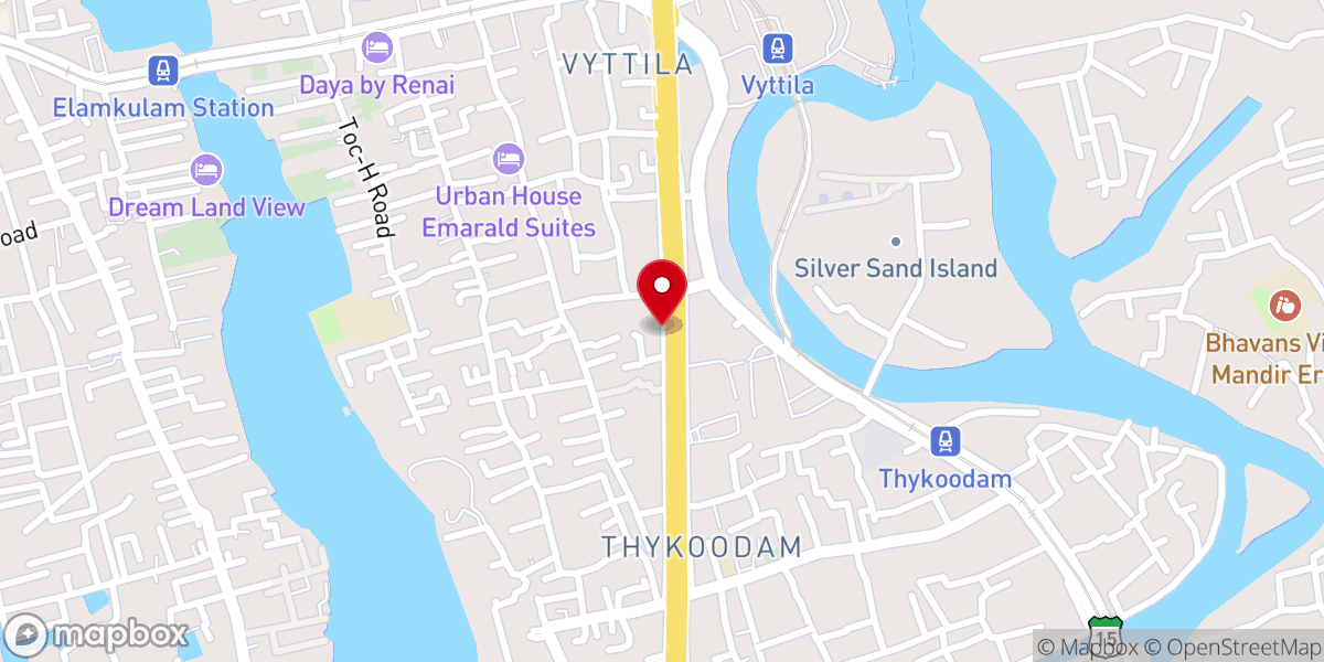 Map showing location of Sharon Fellowship Church