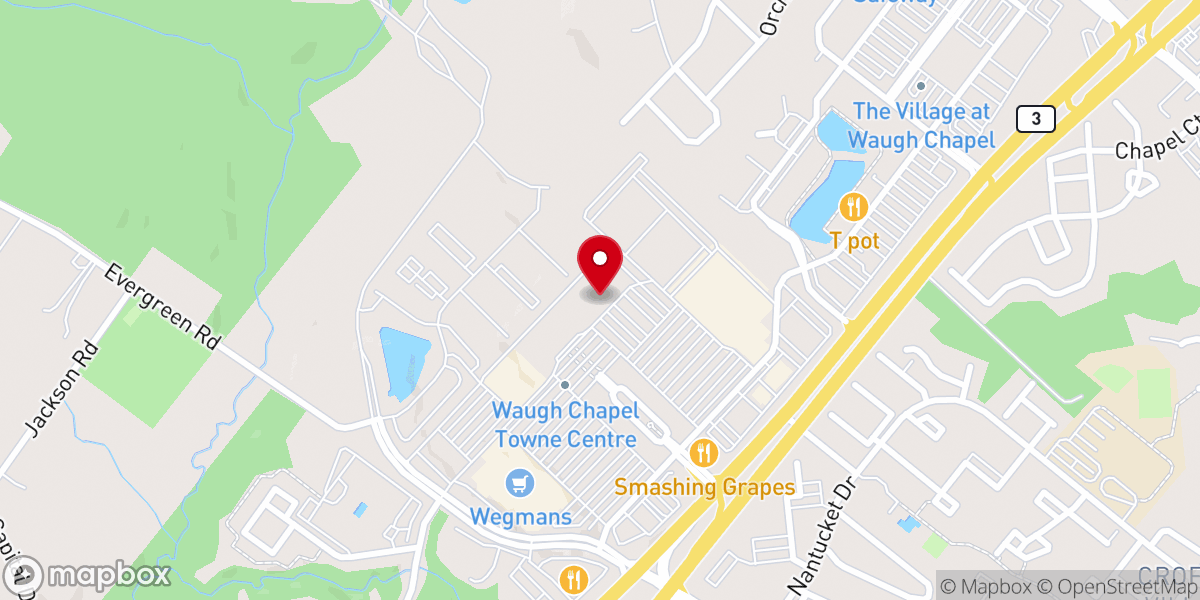 Map showing location of Ulta Beauty