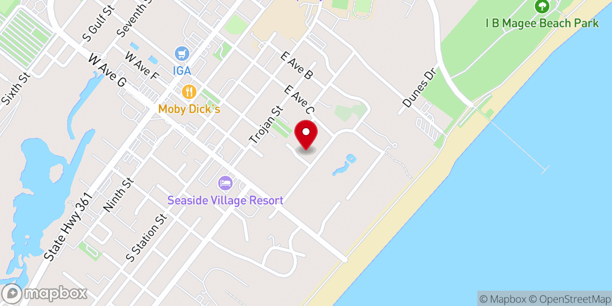 Map showing location of Summer Place Compound