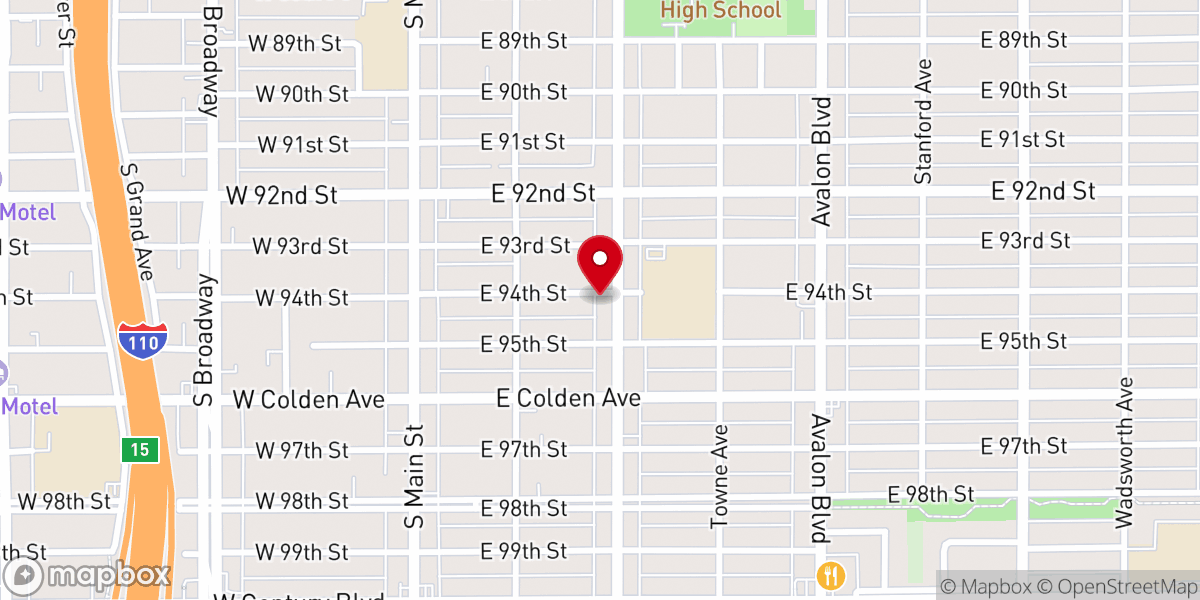 Map showing location of Mt Carmel Holy Assembly BC