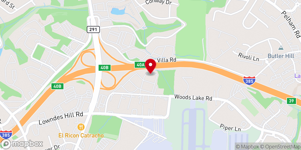Map showing location of LifePoint Church