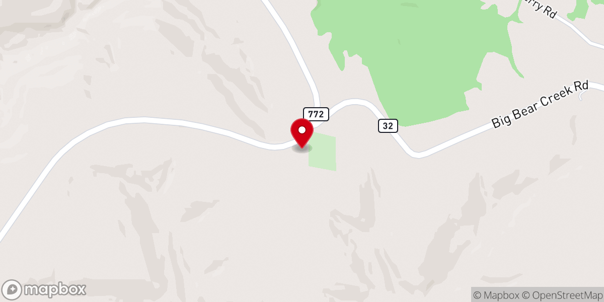 Map showing location of Mt Joy Community Church