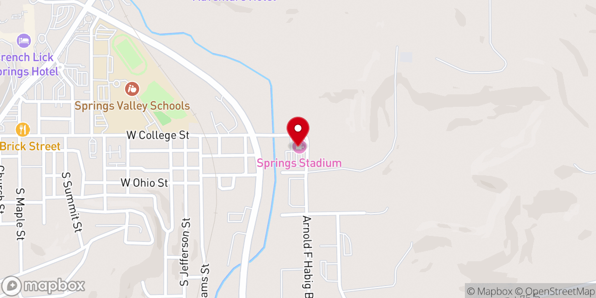 Map showing location of Restoration Christian Church