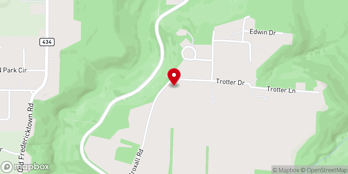 Map showing location of Faith Community Church