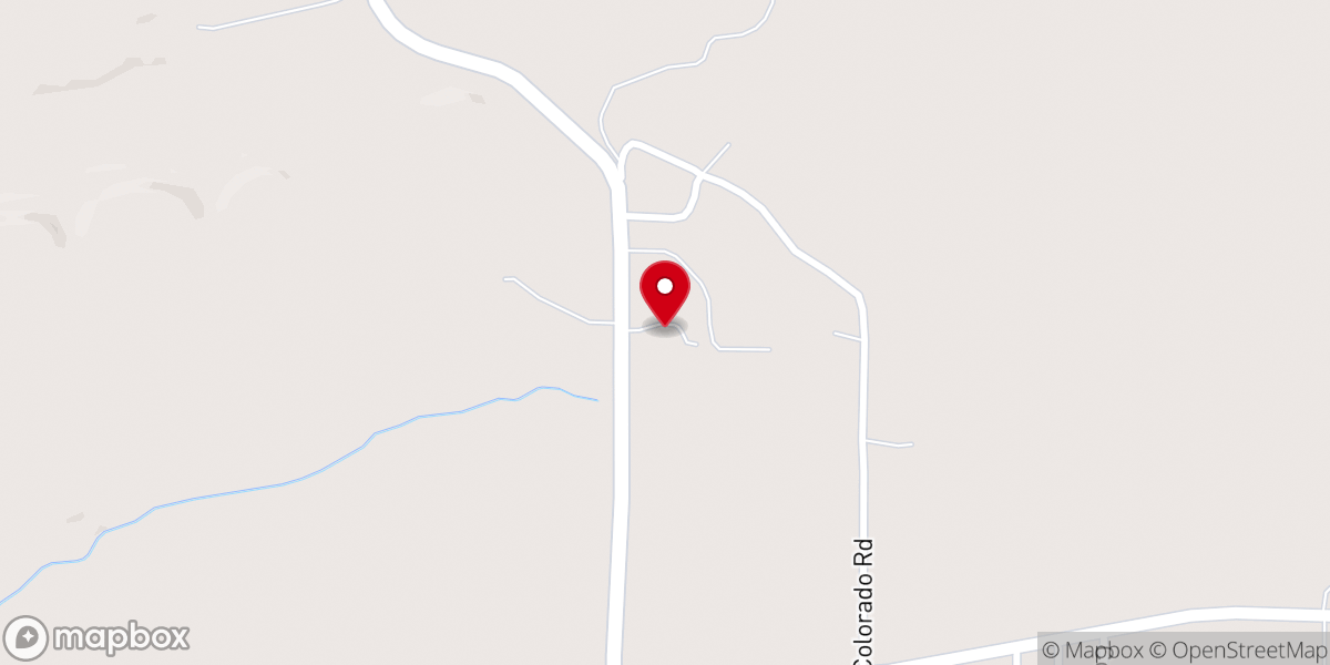 Map showing location of Living Word Worship Center