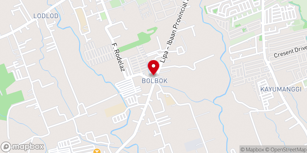 Map showing location of Archdiocesan Shrine and Parish of St. Anthony of Padua