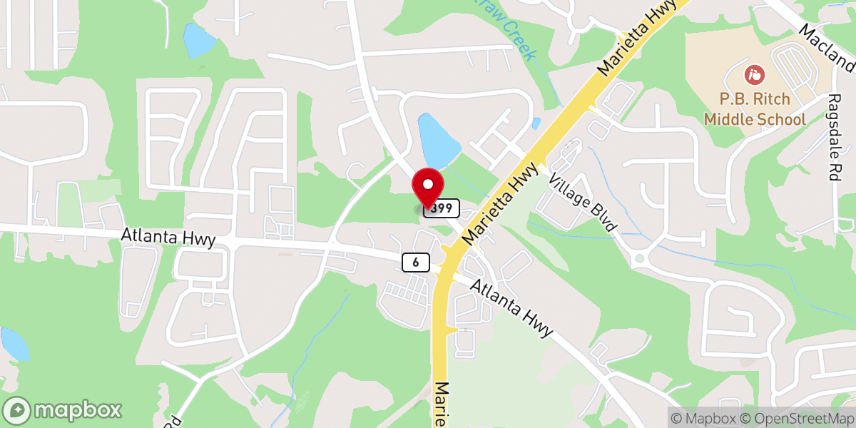 Map showing location of Celebration Church of God