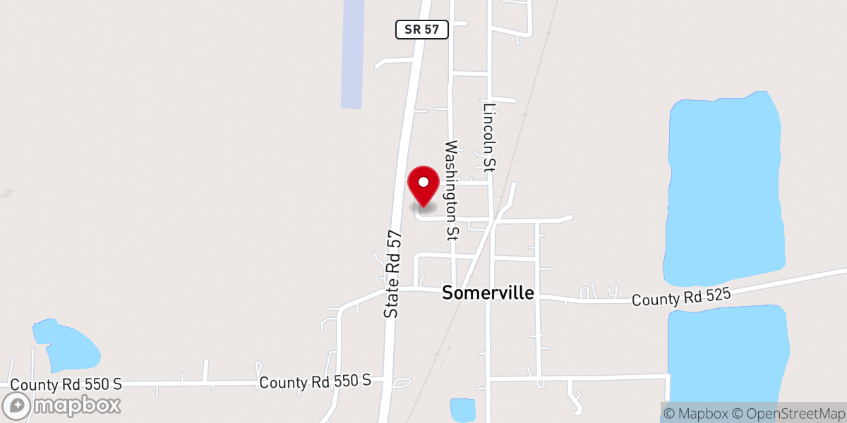 Map showing location of Living Word Fellowship