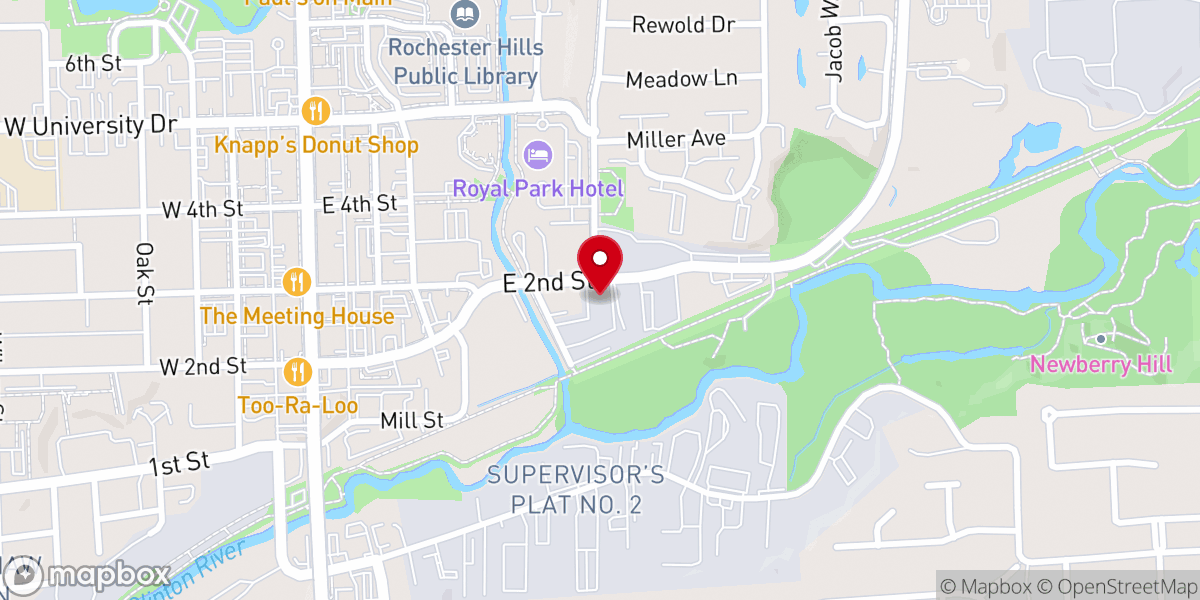 Map showing location of Rochester Play