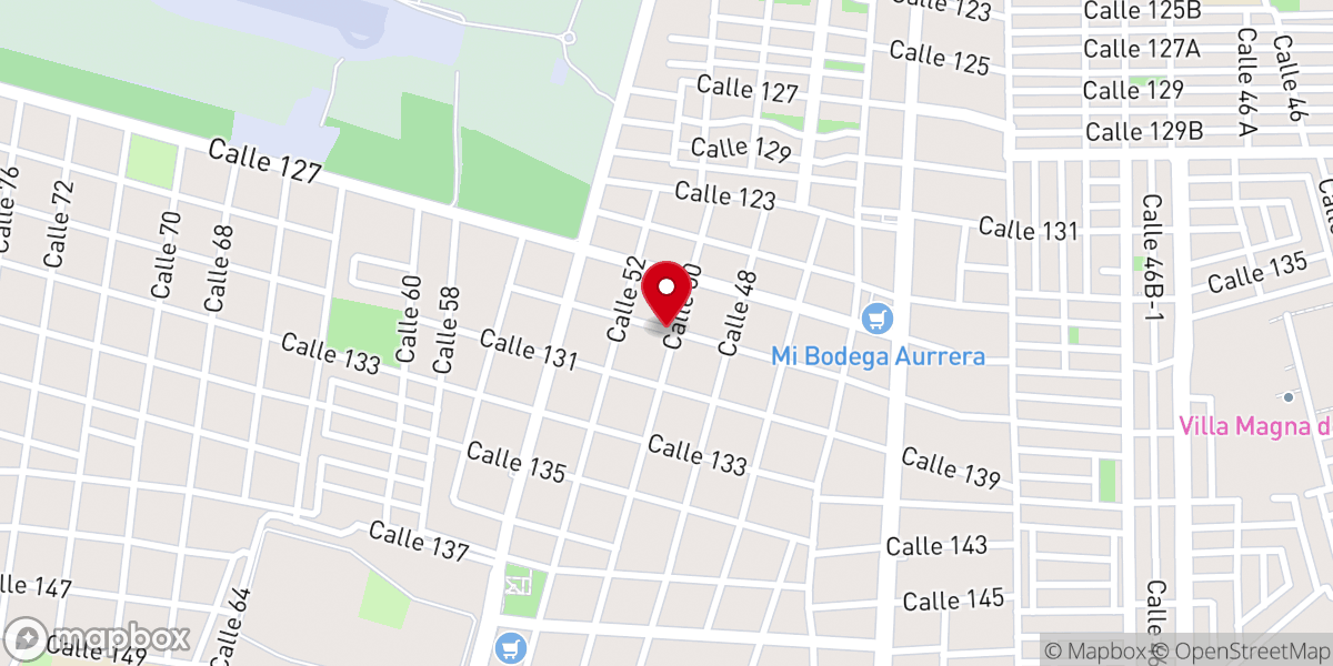 Map showing location of Templo El Cordero De Dios Asambleas De Dios