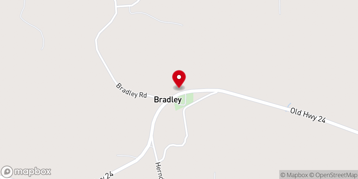 Map showing location of Unity Southern Baptist Church Of Leakesville