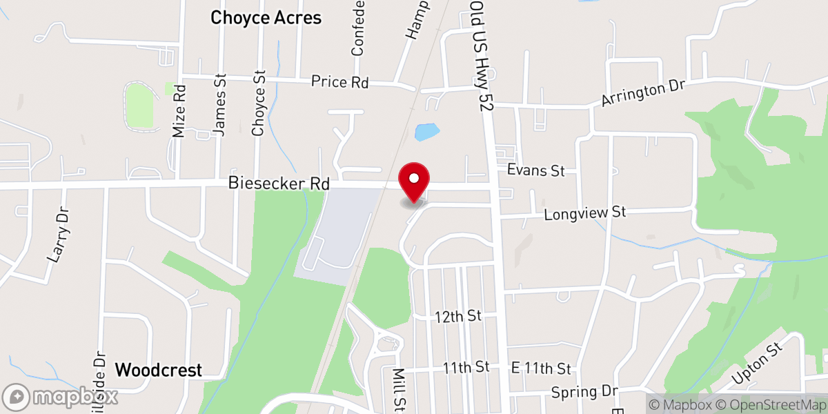 Map showing location of Journey Church Of Lexington