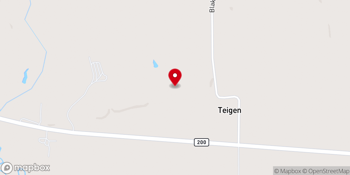 Map showing location of Winnett, MT 59084