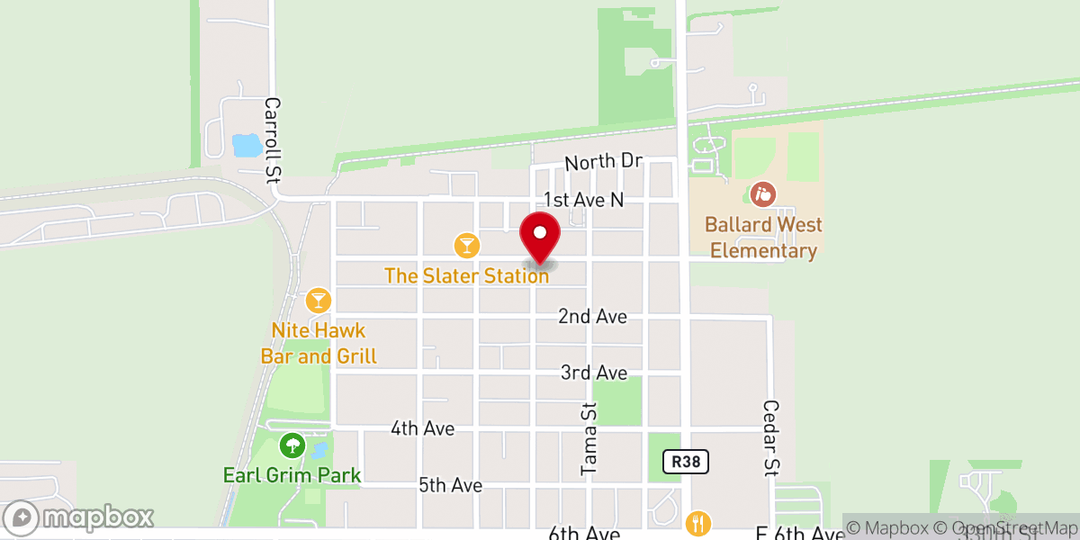 Map showing location of New Way Felloship