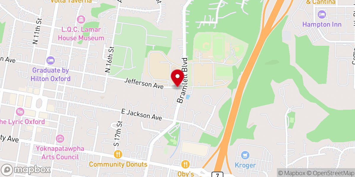 Map showing location of Fountain Anglican Church
