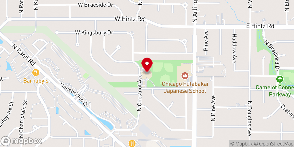 Map showing location of Holy Nation Presbyterian Church