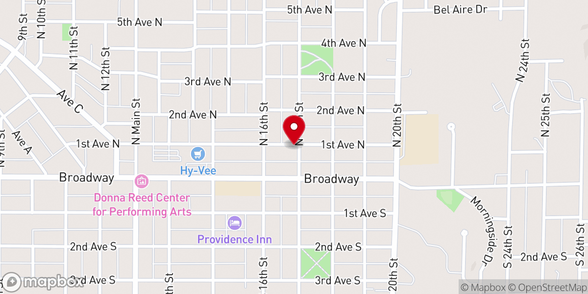 Map showing location of Reorganized Church of Jesus Christ of Latter Day Saints
