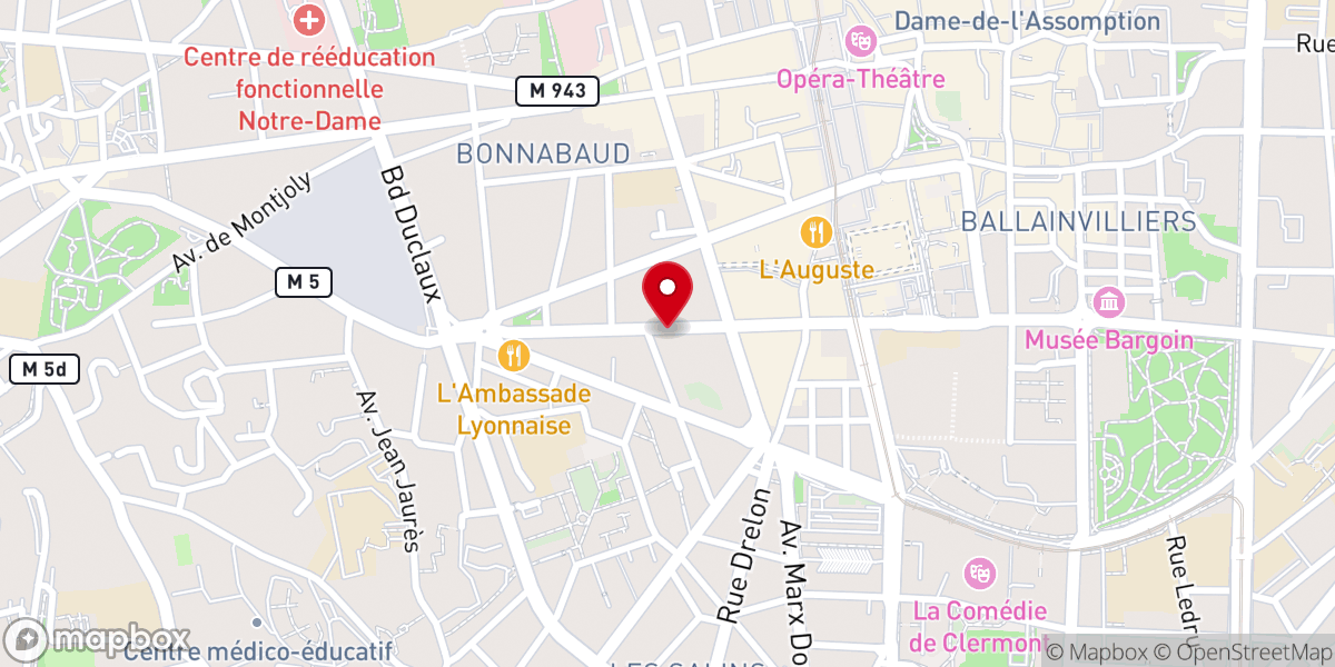 Map showing location of Centre Chrétien "Nouvelle Vie", Église Protestante Évangélique