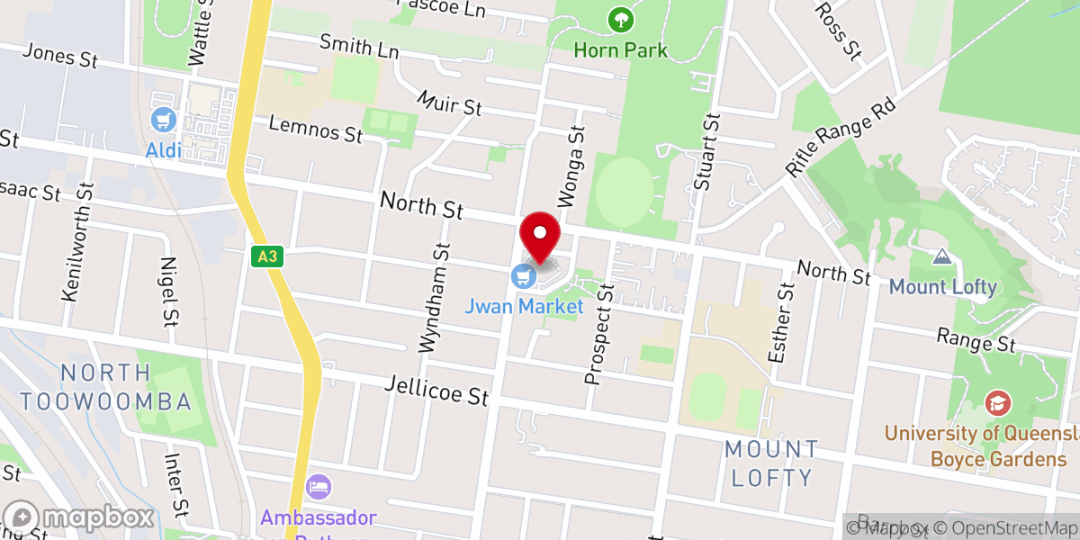Map showing location of Emmanuel Church Australia