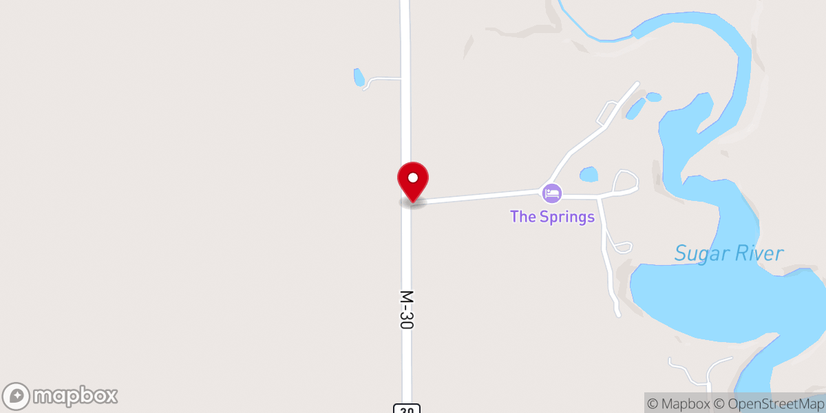 Map showing location of The Springs Ministries
