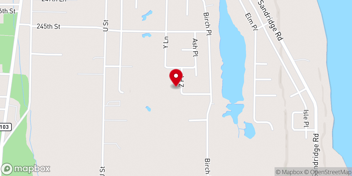 Map showing location of Buddy And Kim Farmham