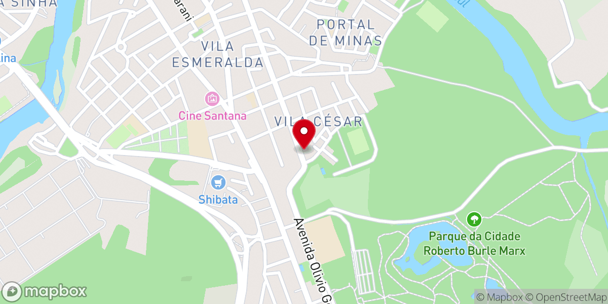Map showing location of Igreja Pentecostal Unificada