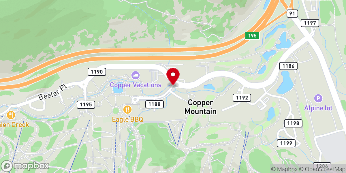 Map showing location of Summit Bible Baptist Church