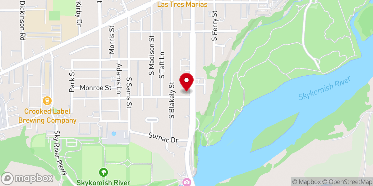 Map showing location of Monroe Gospel Women's Mission
