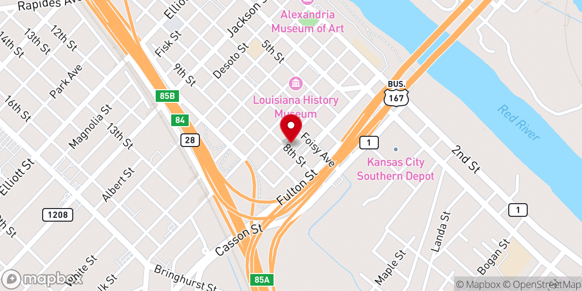 Map showing location of Kuumba Center
