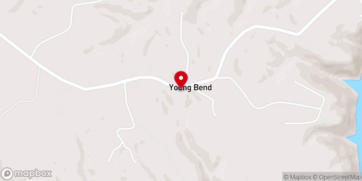 Map showing location of Mount View Baptist Church