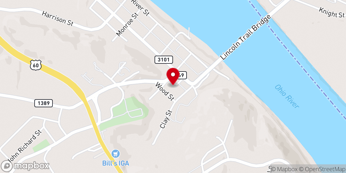 Map showing location of Sunny Daze Sunshine Cafe