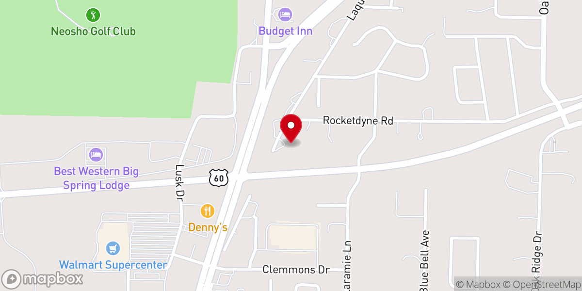 Map showing location of New Life Fellowship