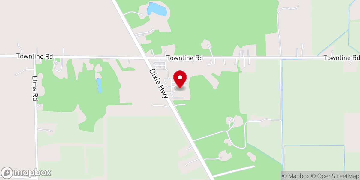 Map showing location of Agape Faith Fellowship