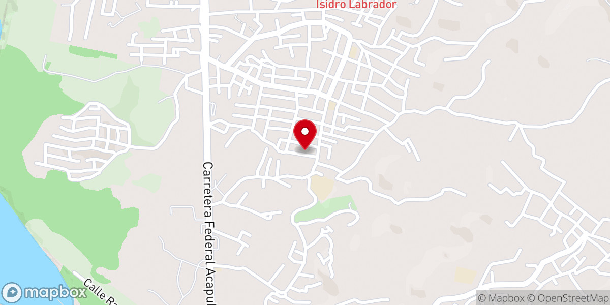 Map showing location of Misión Cristo es la Solución