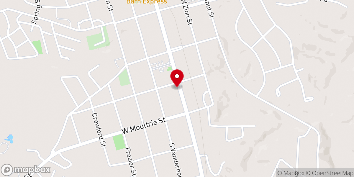 Map showing location of Good Samaritan House
