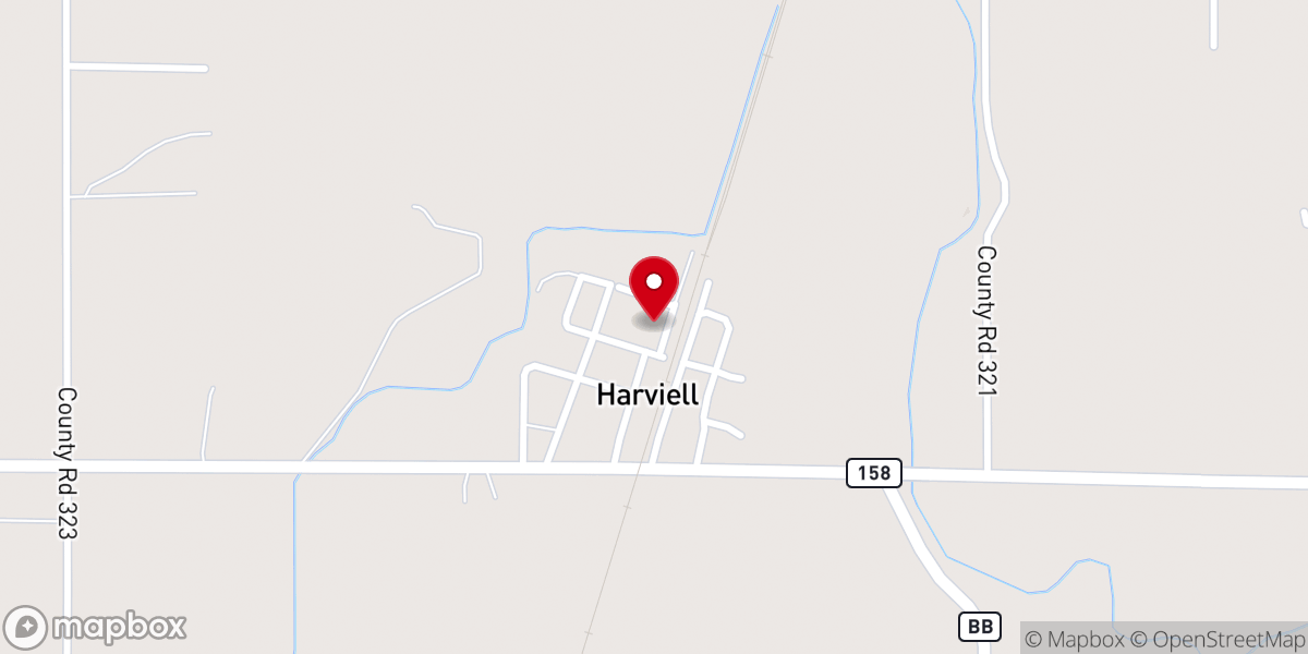 Map showing location of Jesus Name Pentecostal Church