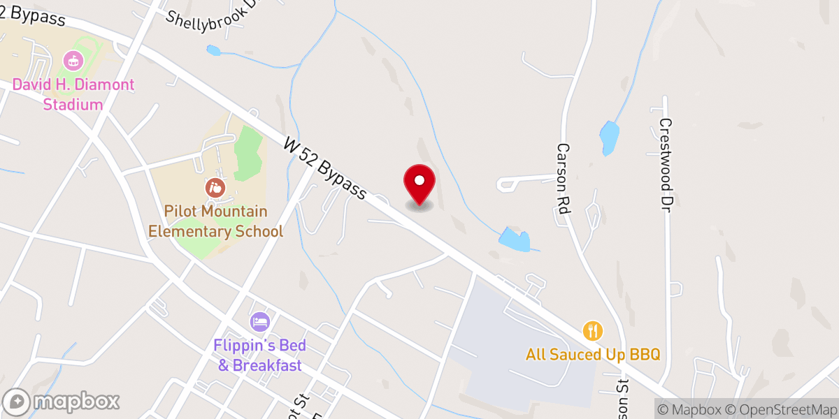 Map showing location of Emmanuel Pentecostal Church