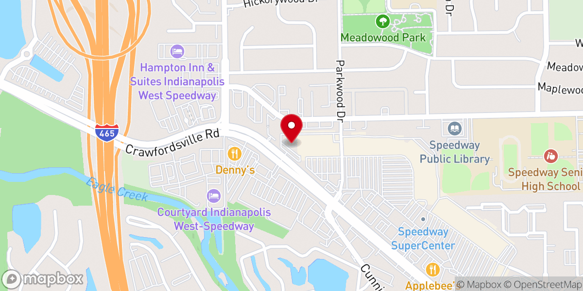 Map showing location of St Andrew's Lutheran Church