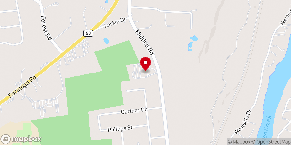 Map showing location of Our Lady Of Grace St. Joseph's Church Youth Ministry