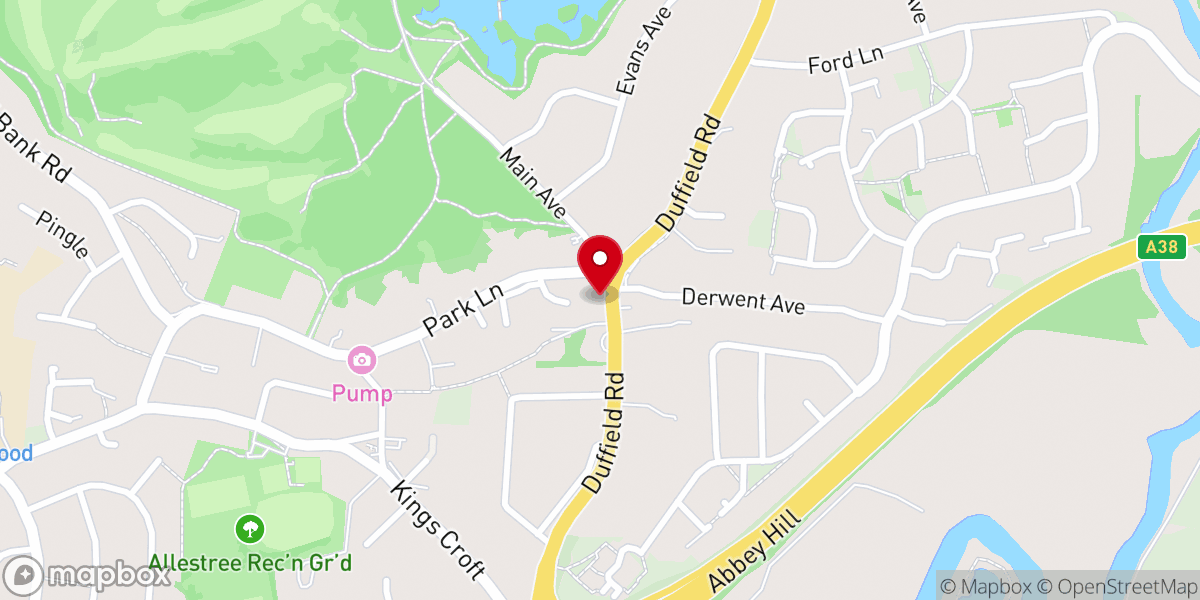 Map showing location of Mustard Seed Chapel International(Lighthouse Chapel International), Derby.