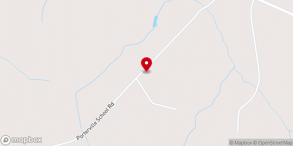 Map showing location of Pierce's Chapel AME Zion Church