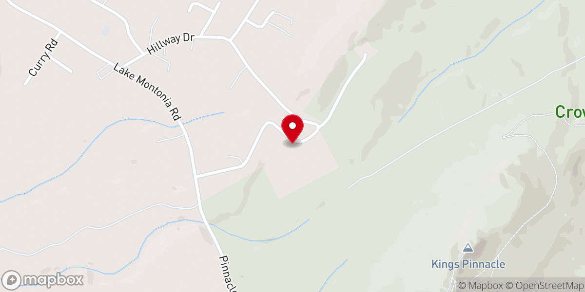 Map showing location of Hill Top Open Door Mission