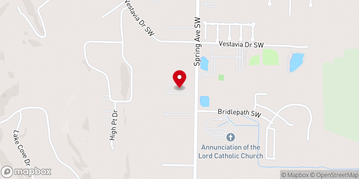 Map showing location of The Church of The Good Shepherd Episcopal