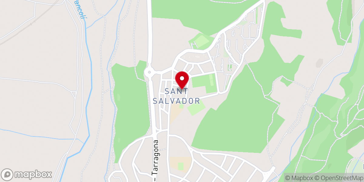 Map showing location of Parròquia de Sant Salvador